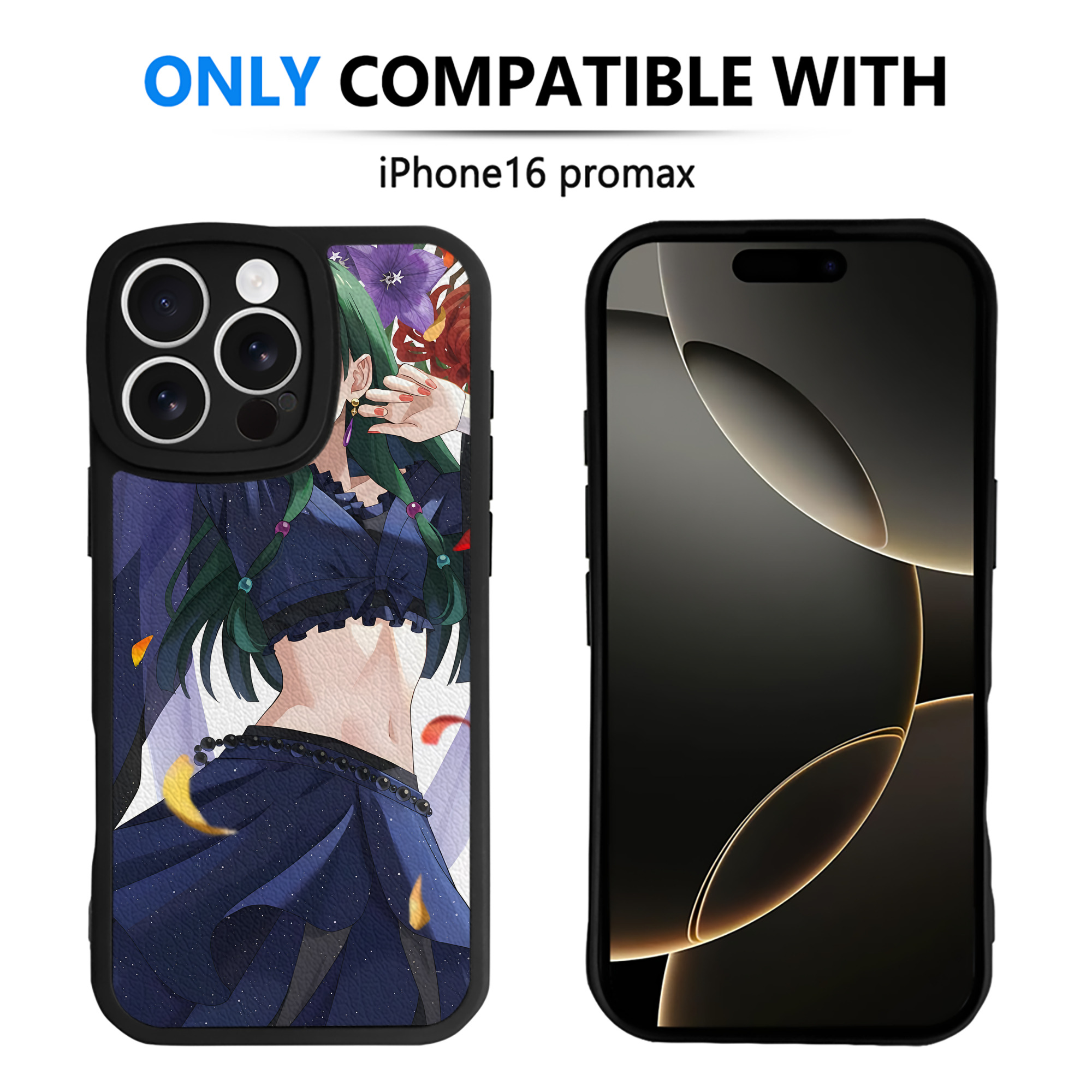 （画像用） 薬屋のひとりごと The Apothecary Diaries 【iPhone 16シリーズ対応】シリコンスマホケース（レザー調） 材質：シリコン